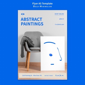 创意家居宣传单模板设计